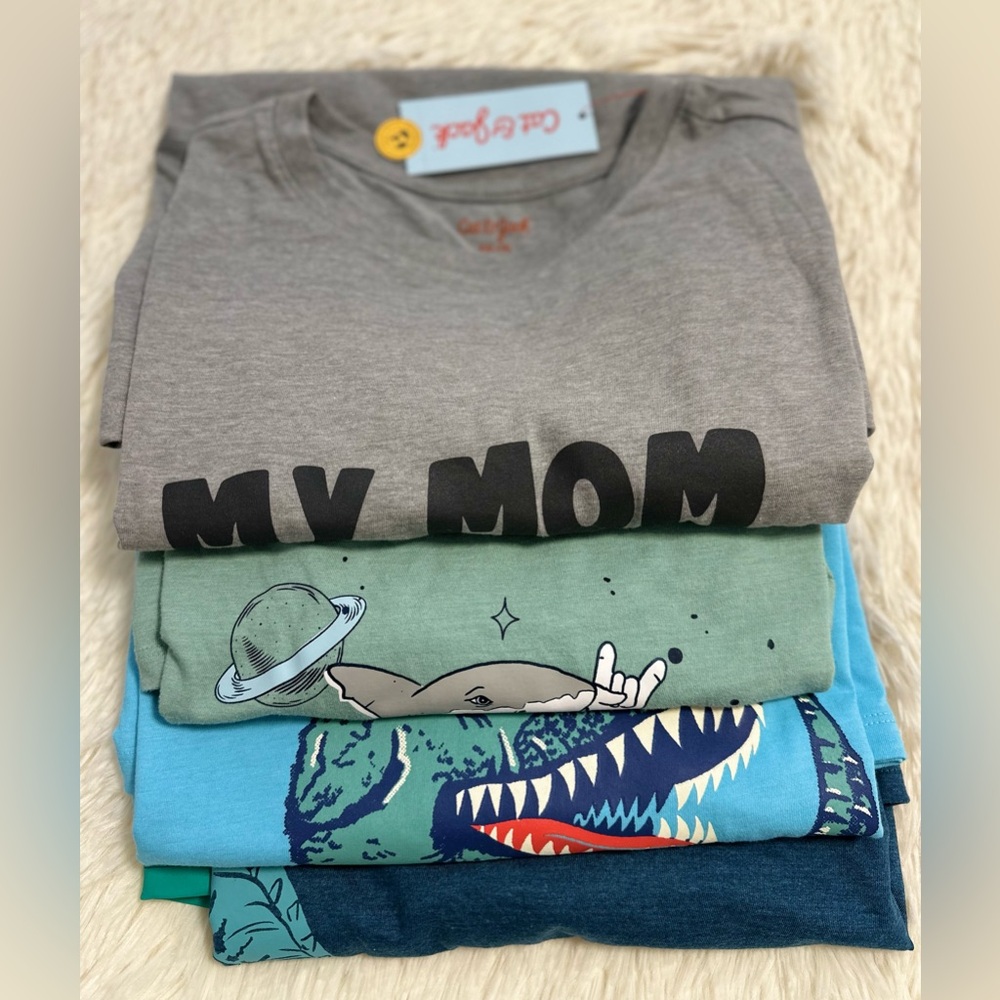 Cat & Jack Graphic T-Shirts Bundle - Size Youth XXL (18) | 3 BNWT | 1 NWOT